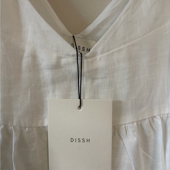 DISSH White Sleeveless Summer Dress NWT - Picture 2 of 6